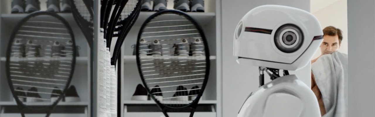 Jura S8 – Roger Federer vs Robot. Jura S8 – Roger Federer vs Robot.